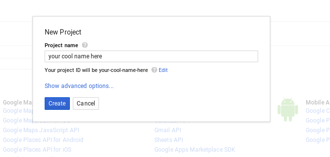 Google app oauth login app 2